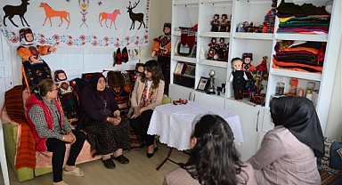 ZEHRA MİNE ÖNER, DAMAL İLÇESİNDE ZİYARETLERDE BULUNDU