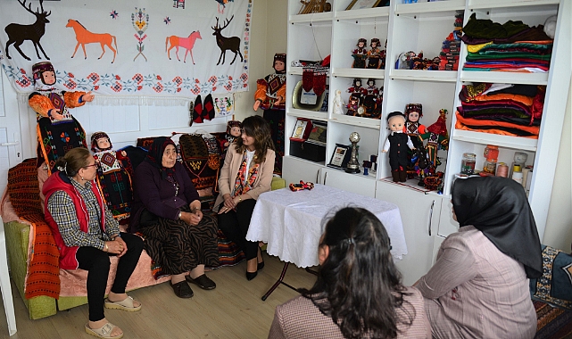 ZEHRA MİNE ÖNER, DAMAL İLÇESİNDE ZİYARETLERDE BULUNDU