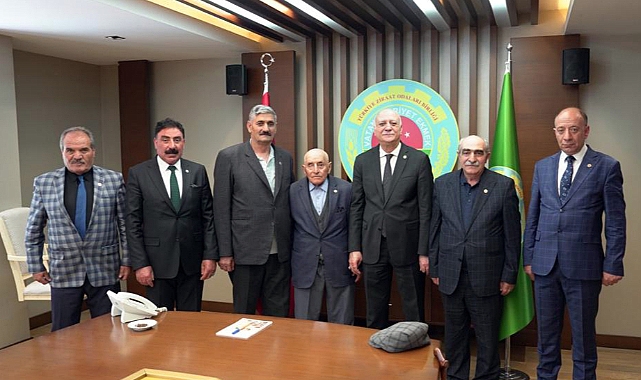 SURAL VE BUDAK'TAN BAYRAKTAR'A HAYIRLI OLSUN ZİYARETİ