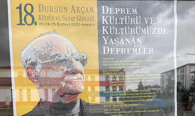 18. Dursun Akçam Kültür ve Sanat günleri yarın başlıyor