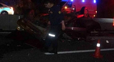 Ardahan'da trafik kazası: 1 ölü 2 yaralı
