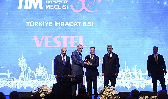 Çeyrek asırdır Elektrik-Elektronik sektörü ihracat şampiyonu Vestel