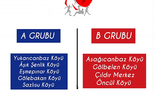 ÇILDIR KÖYLER ARASI FUTBOL TURNUVASI BAŞLIYOR