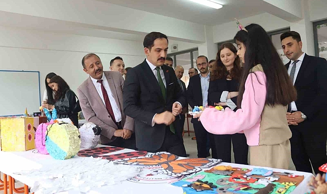 Çıldırlı öğrencilerden el emeği göz nuru sergi