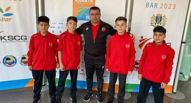 DERVİŞ GÜNEŞ’İN ÖĞRENCİLERİ BALKAN ŞAMPİYONU