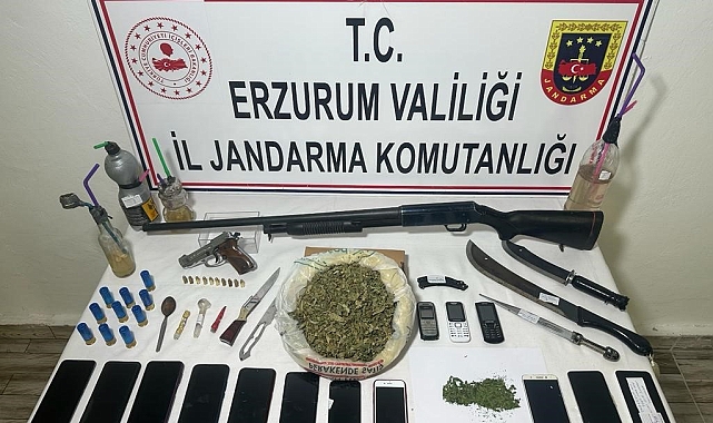 Jandarmadan dev uyuşturucu operasyonu