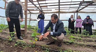 Kadın sera işletmecilerine eğitimler devam ediyor