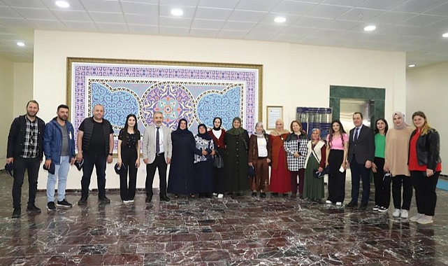 KURS ÖĞRENCİLERİNDEN REKTÖRE ZİYARET