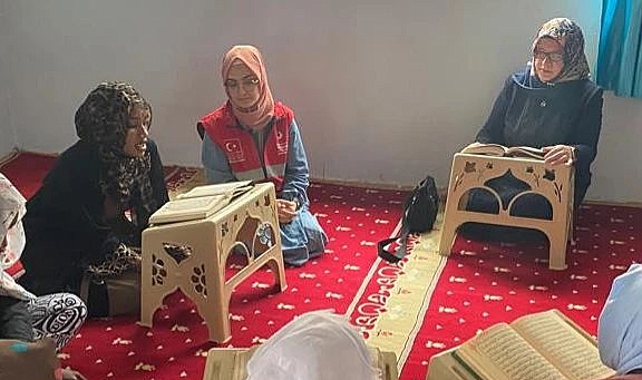 MÜFTÜLÜK GÖÇMENLERLE BİR ARAYA GELDİ