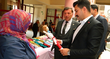 POSOF HALK EĞİTİM MERKEZİ SERGİSİNE YOĞUN İLGİ