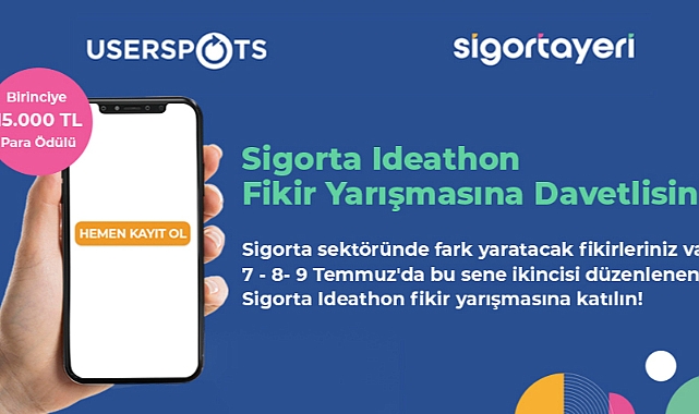 Sigortayeri Ideathon’un ikincisi gerçekleştirilecek