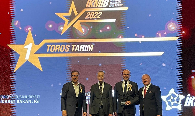 Toros Tarım, 6 kez üst üste ihracat şampiyonu oldu