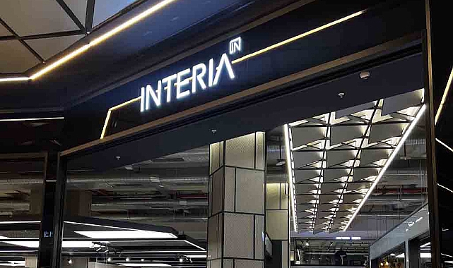 Türkiye’de yeni nesil mağazacılıkta ilk büyük konsept "Interia Design Store"