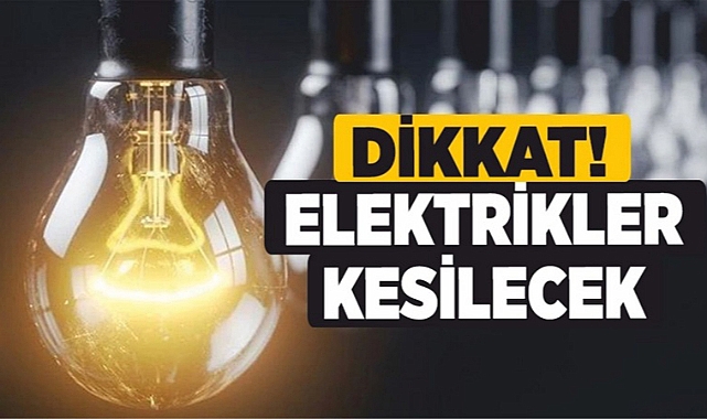 ARASEDAŞ elektriği kesecek!