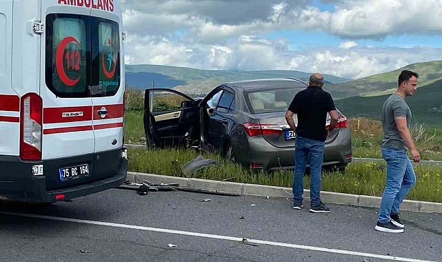 Ardahan'da Trafik Kazası: 4 yaralı