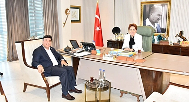 Aytekin Kaya, Akşener'i ziyaret etti