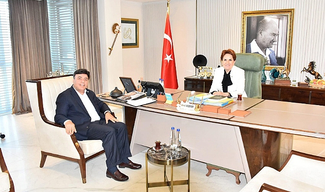 Aytekin Kaya, Akşener'i ziyaret etti