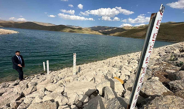 Baraj'da su seviyesi 5 metre düştü