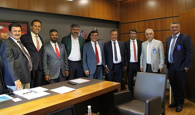 Başkan Baydar, TBMM'de İncesu’yu ziyaret etti