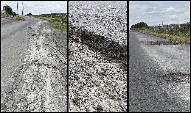 Bozuk yol, vatandaşı bıktırdı