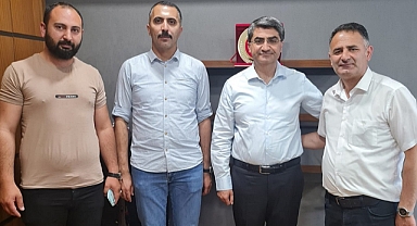 Candar Yılmaz'dan Ekmen'e hayırlı olsun ziyareti