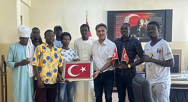 Çad'lı öğrenciler, çatır çatır Türkçe konuşacak