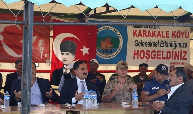 Çıldır Karakale Köyünde Yaz Şenliği düzenlendi