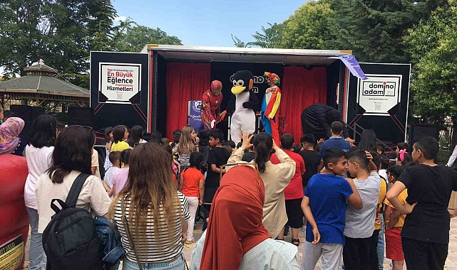 Depremzede çocuklar için etkinlik