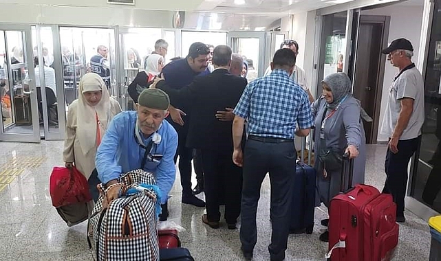 Hacıların yurda dönüşü başladı