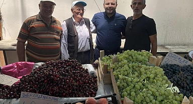 Koç, emeklilerle sohbet etti