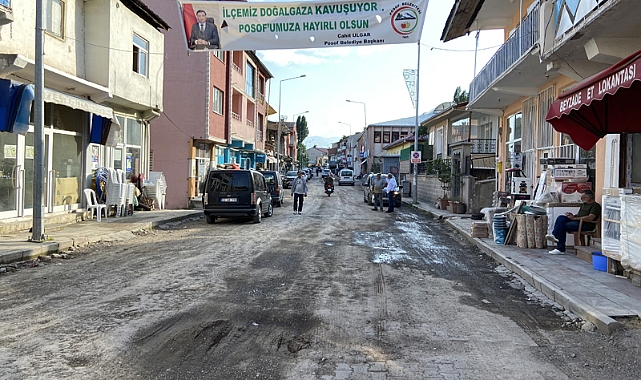 POSOF'TA ALTYAPI BİTTİ, SIRA ÜSTYAPIDA