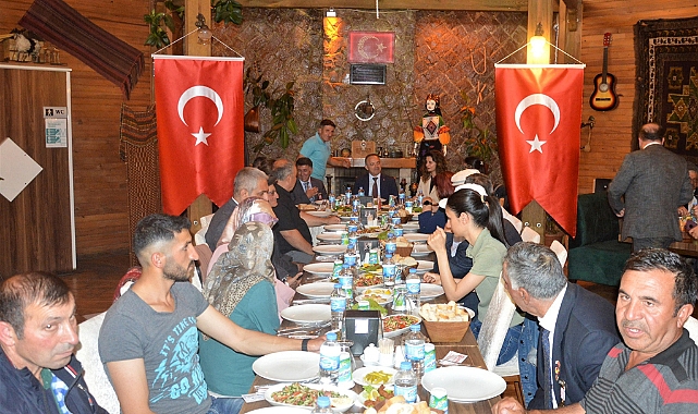 Şehit aileleri ve Gaziler onuruna yemek programı düzenlendi