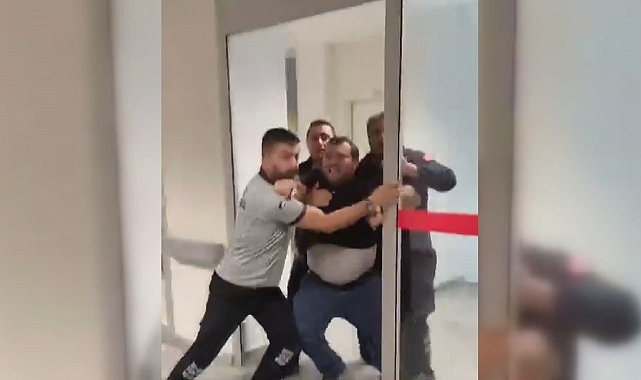 Sendika temsilcileri hastanede birbirine girdi