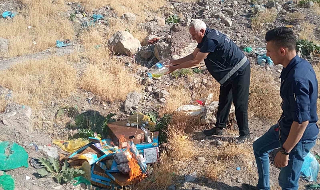 Tarihi geçmiş ürünler imha edildi