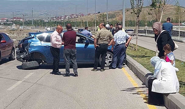 Trafik kazası: 2 yaralı