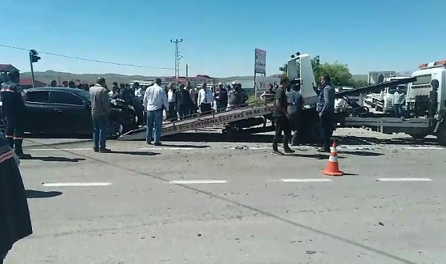 Trafik kazası: 3 yaralı