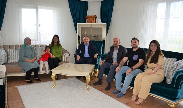 Vali Öner’den şehit ailelerine ziyaret