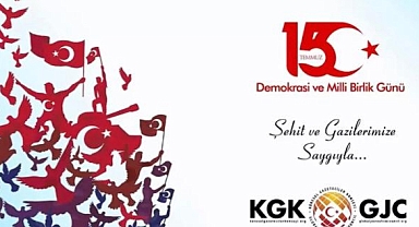 “Yaşasın demokrasi, yaşasın millet iradesi”