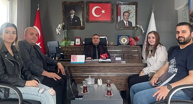 Yeşilay Başkanı Gökdemir, Gençlik ve Spor Müdürlüğünü ziyaret etti