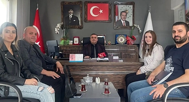 Yeşilay Başkanı Gökdemir, Gençlik ve Spor Müdürlüğünü ziyaret etti