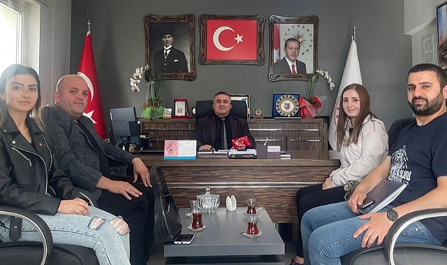 Yeşilay Başkanı Gökdemir, Gençlik ve Spor Müdürlüğünü ziyaret etti