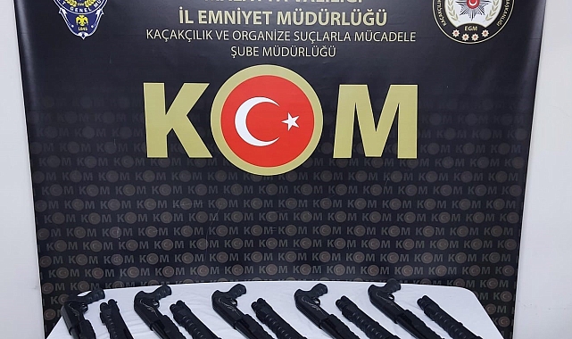 54 bin makaron ele geçirildi