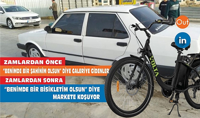 Ardahan'da bisikletler Şahin fiyatına