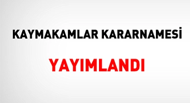 Ardahan'da Kaymakam ve Vali yardımcısı değişti!