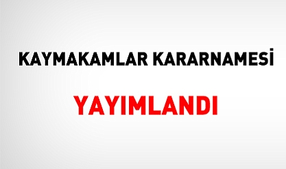 Ardahan'da Kaymakam ve Vali yardımcısı değişti!