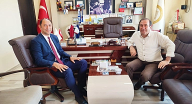 Ardahan Vergi Dairesi Müdürü Aksakal'dan Başkan Demirci'ye veda ziyareti