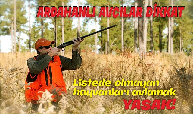 Avcıların hangi hayvanları vuracağı açıklandı