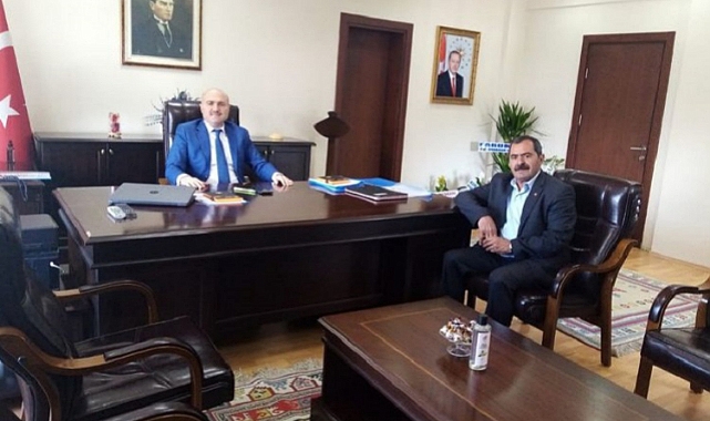 Bahaoğlu'ndan, İl Genel Sekreterine hayırlı olsun ziyareti