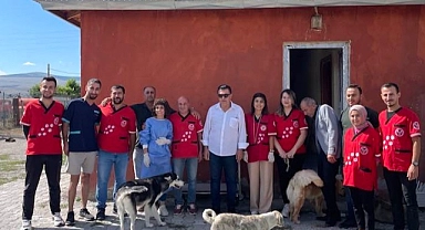 Başkan Demir, can dostları ziyaret etti