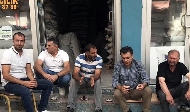 Başkan Demir, Eski Meydan esnafını ziyaret etti
